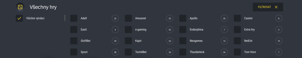 Poskytovatelé softwaru