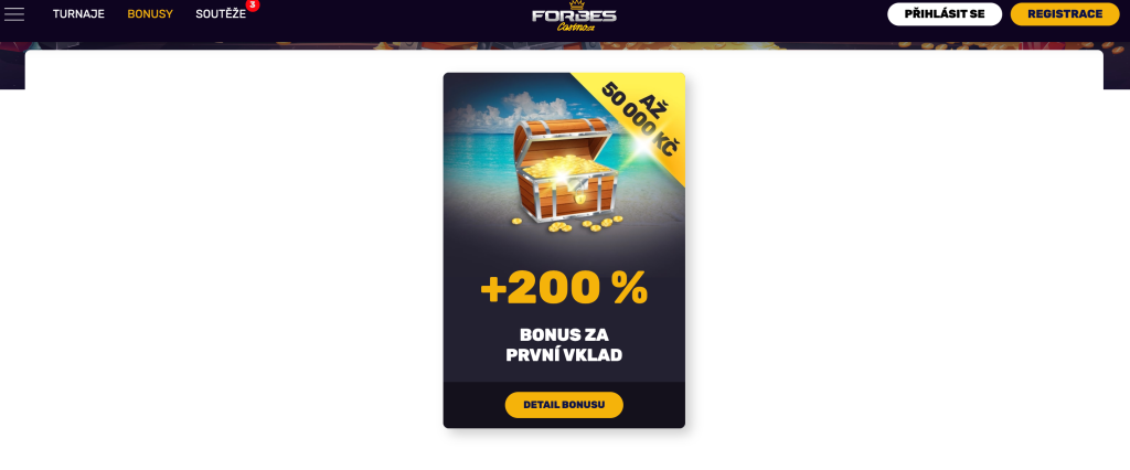 Bonusy Forbes casino