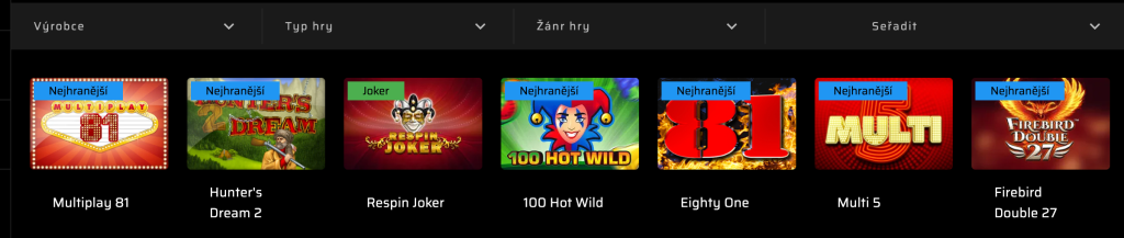 Nejlepší 69Games CZ automaty