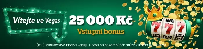 Chance vstupní bonus 25 000 Kč