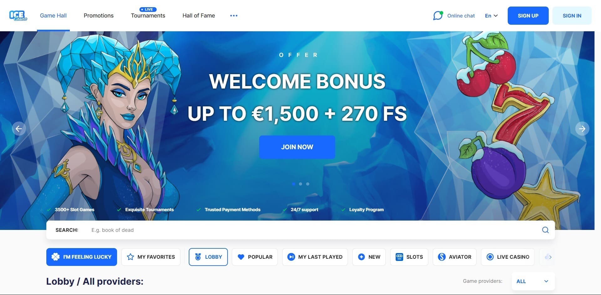 Ice casino recenze ᐈ Lze mu věřit?