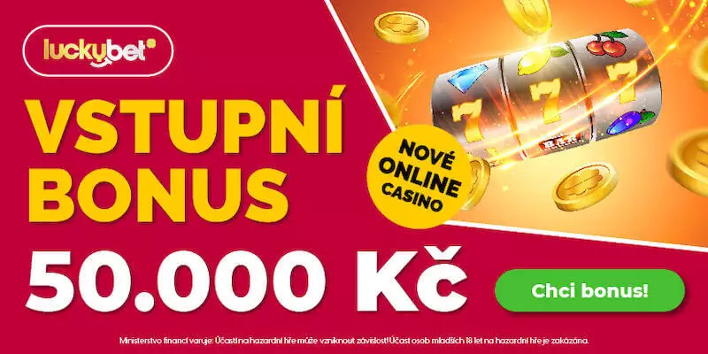 Vstupní bonus u LuckyBet casina