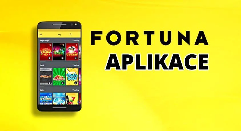 Funkce mobilní aplikace Fortuna